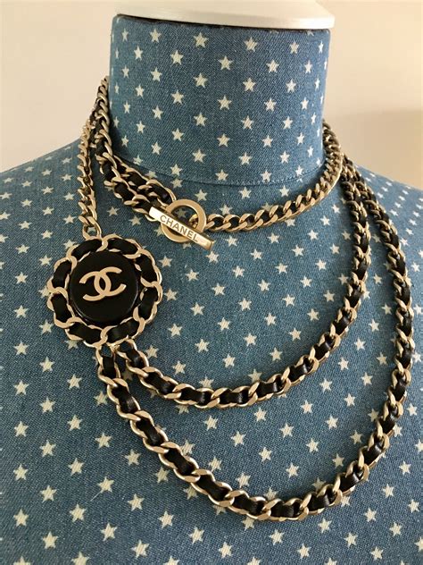 chanel necklace star|authentic chanel necklaces.